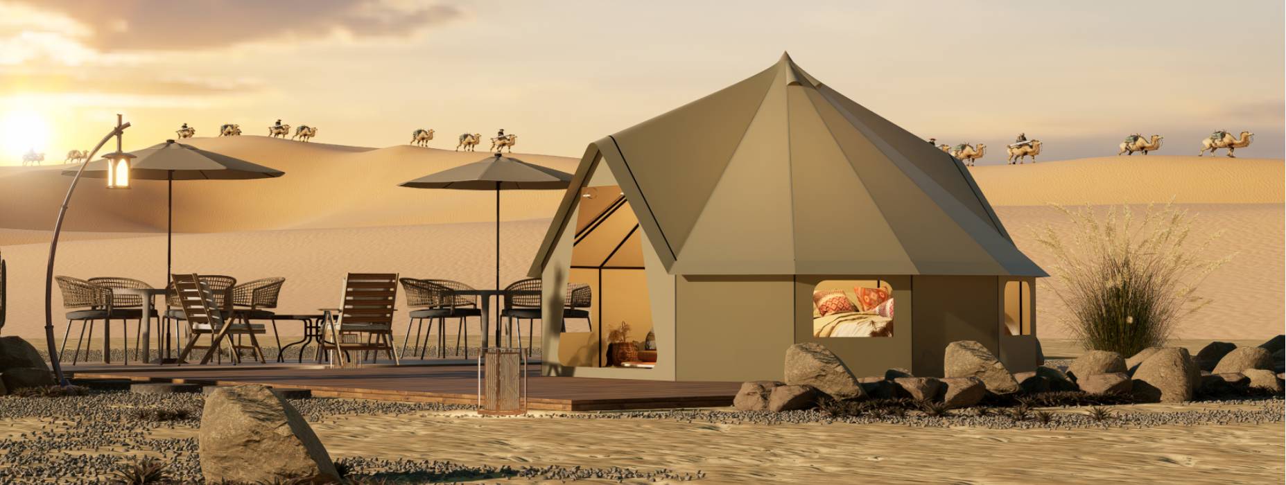 香格里拉县酒店帐篷定制